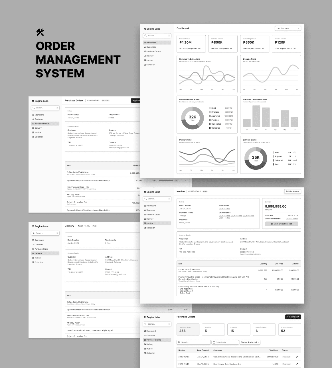 Order management system