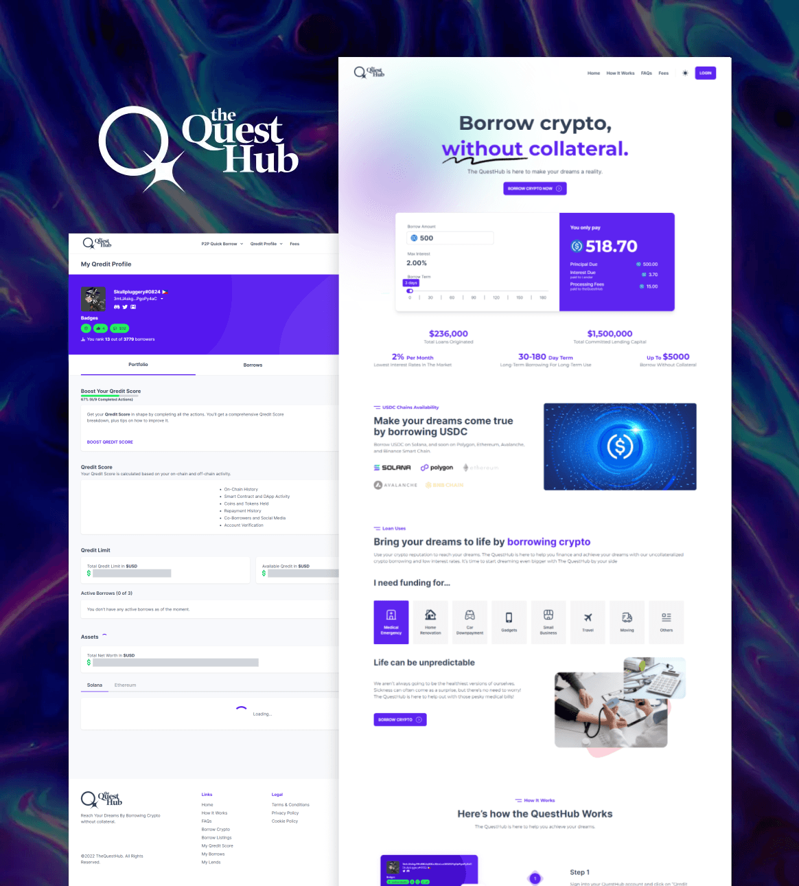 The Quest Hub app