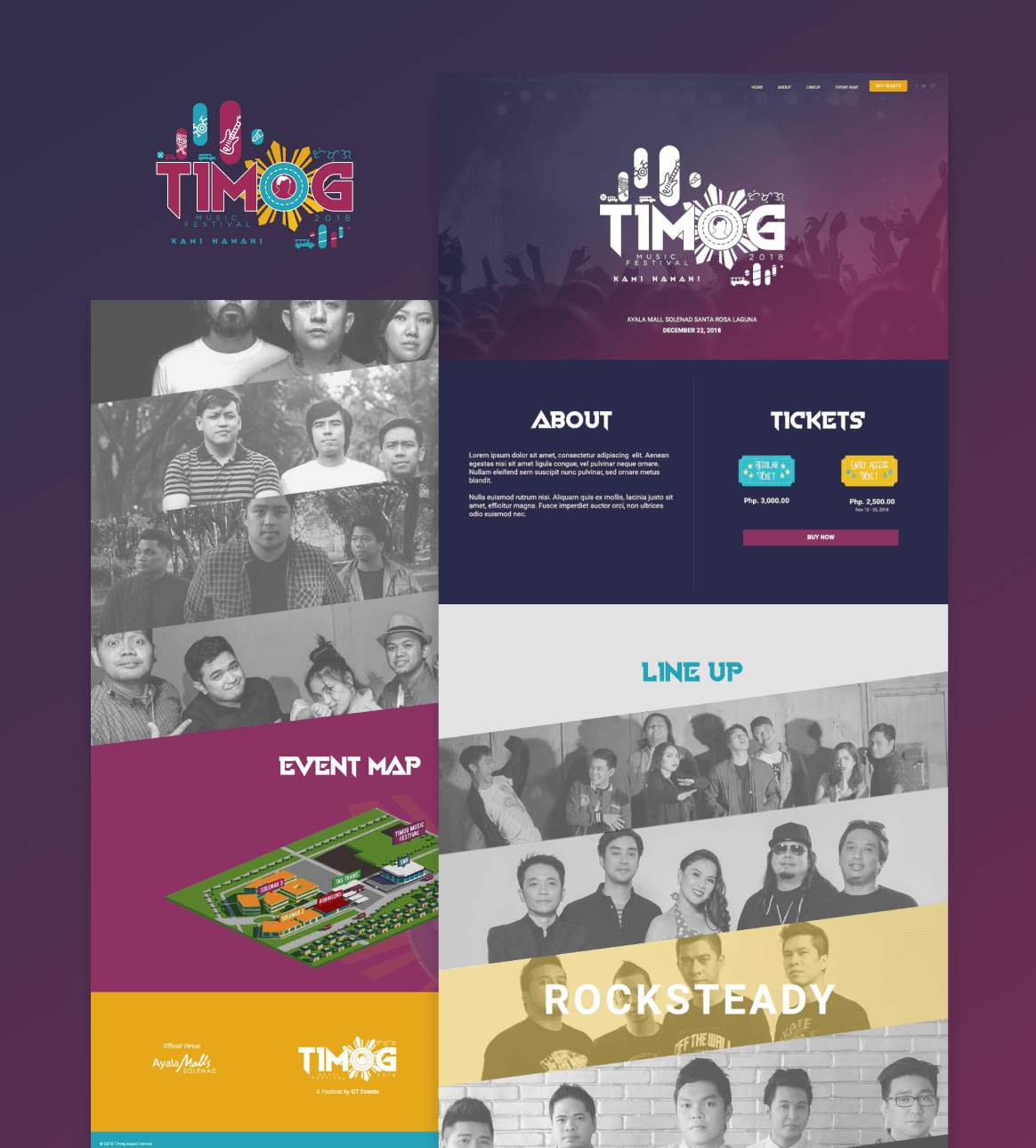 Timog Music Festival site
